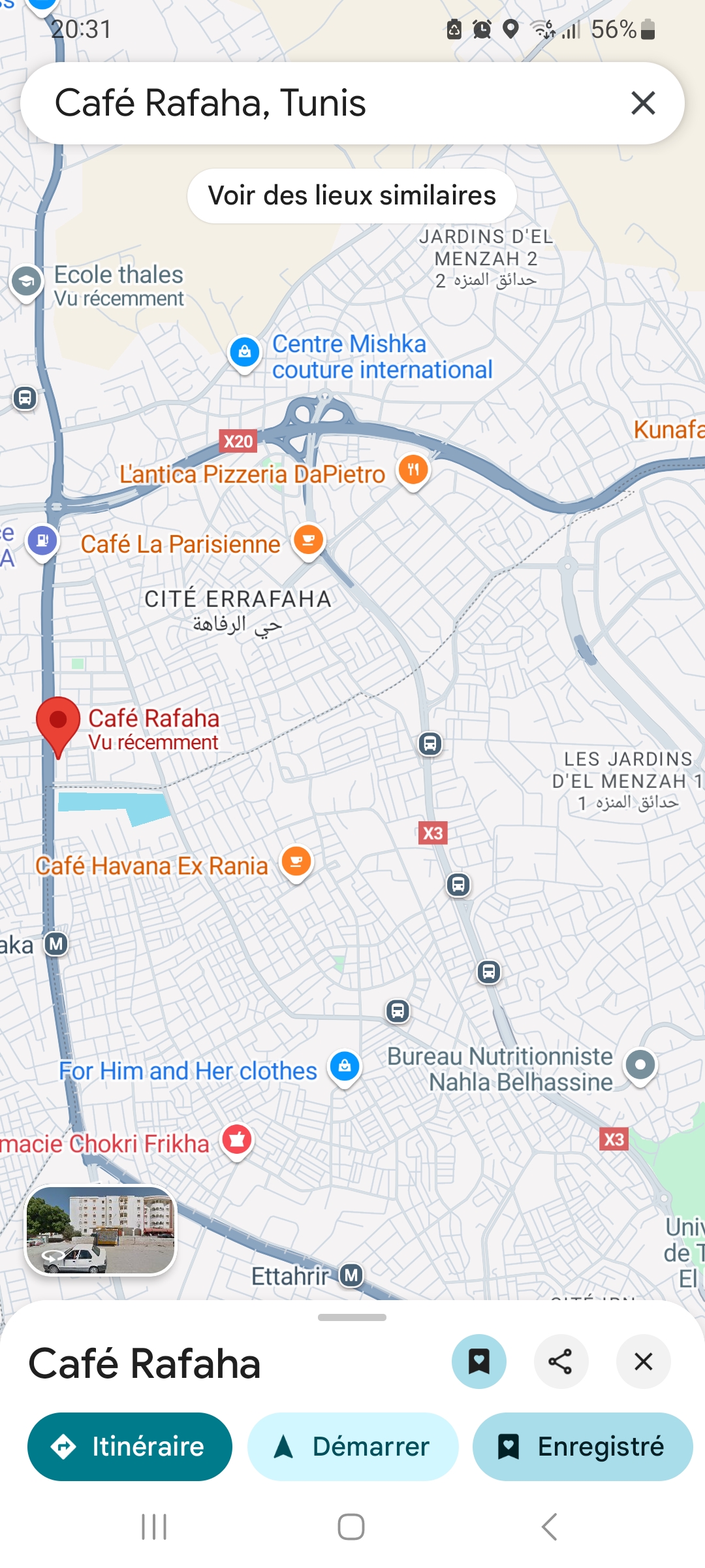 Mnihla Cite Rafaha Vente Appart. 3 pices App etapp  neuf