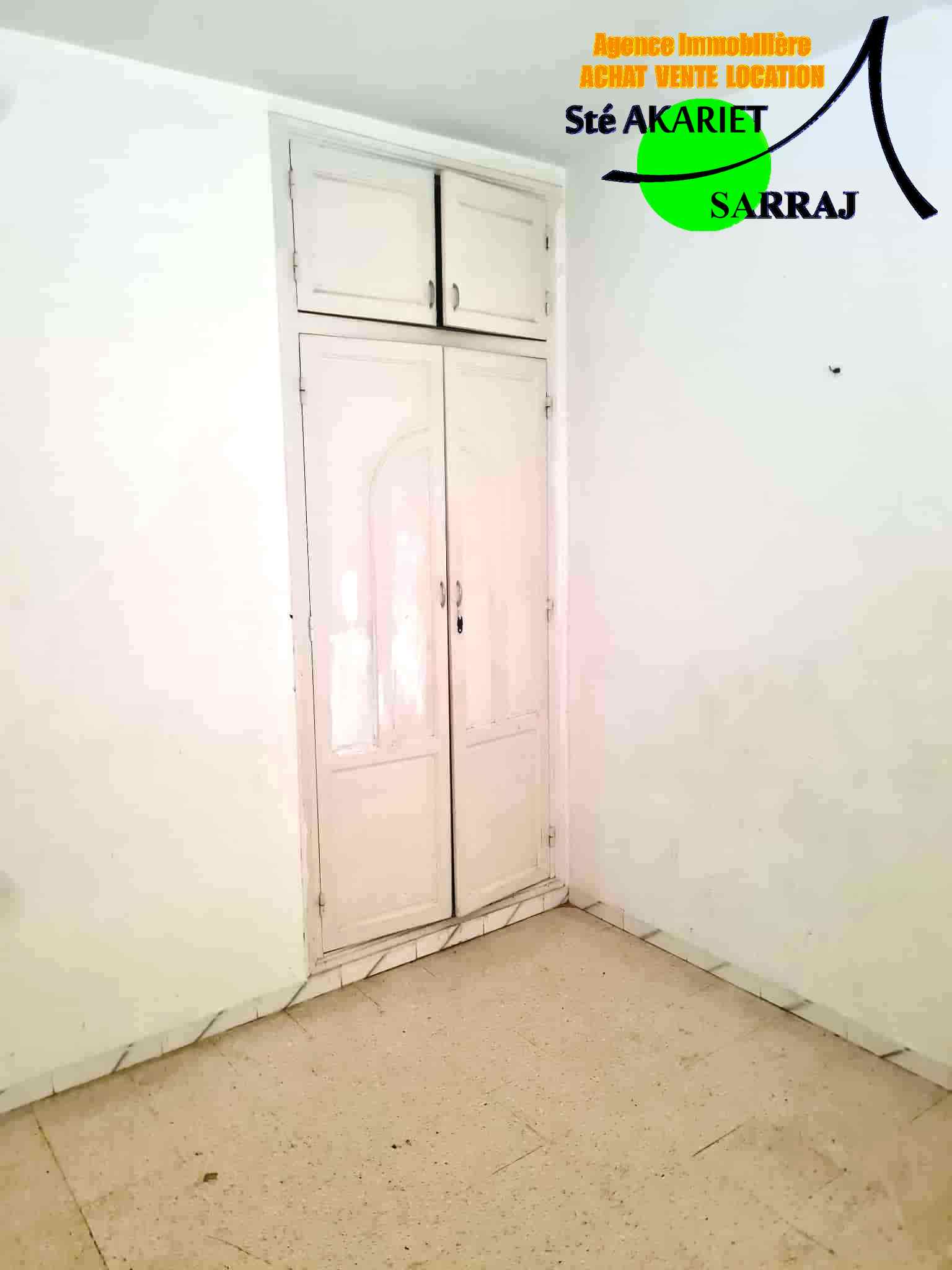 Vente Appart. 3 pièces - Tunisie