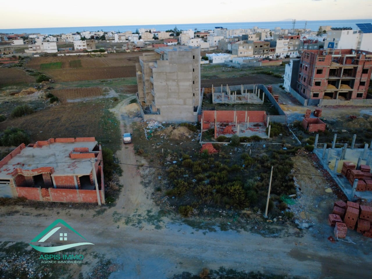 Kelibia Kelibia Vente Surfaces Vt1019  terrain 168 m2  kelibia