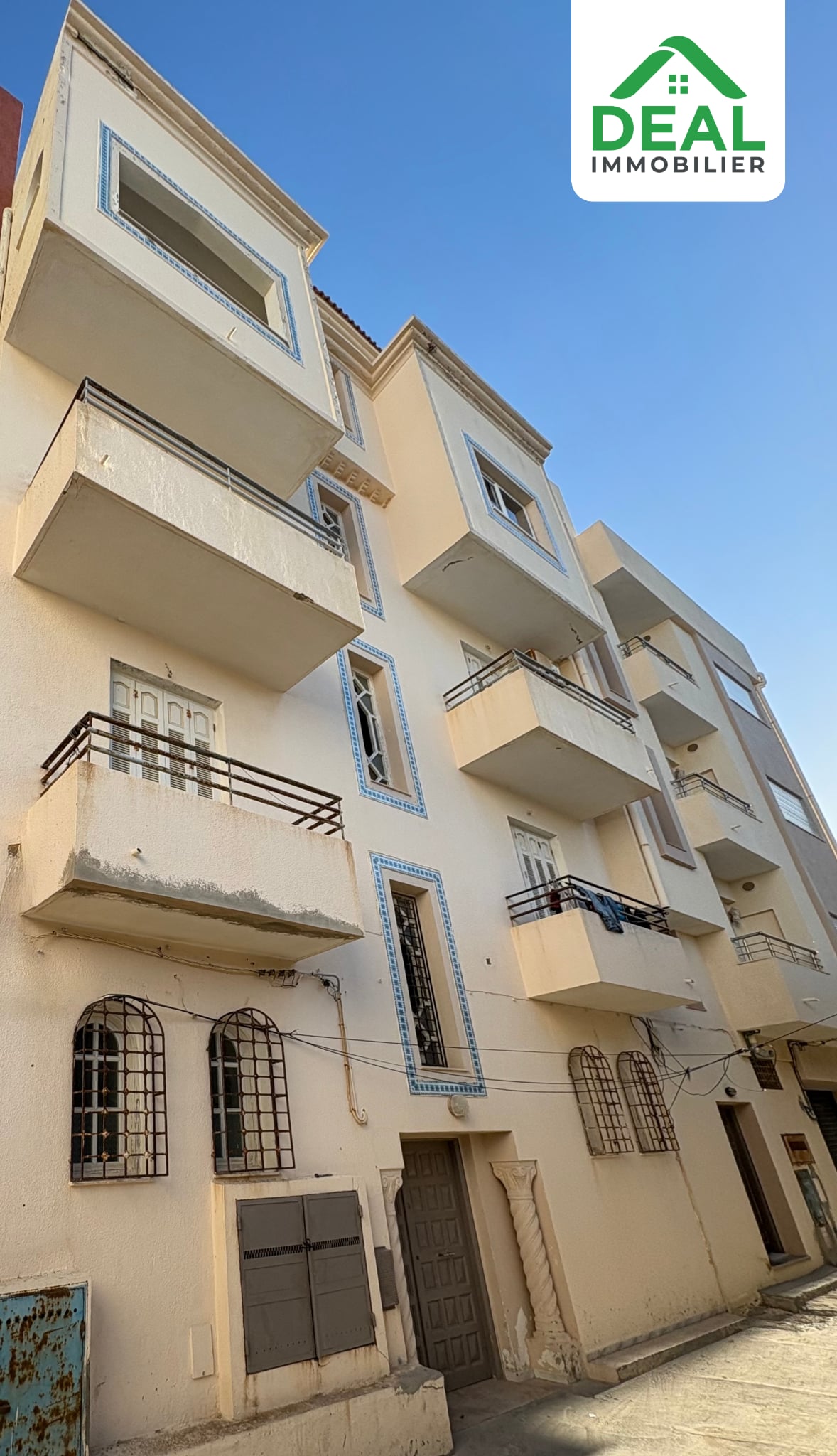 Akouda&nbsp;Chatt Meriem&nbsp;Vente&nbsp;Autre&nbsp;Immeuble de sept appartements � chott meriam
