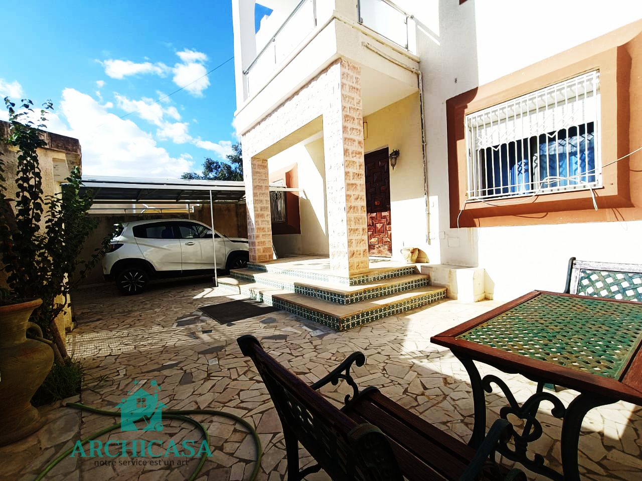 Hammam Chatt&nbsp;Hammam Chatt&nbsp;Vente&nbsp;Maisons&nbsp;Un �tage d'une villa ind�pendant en rdc
