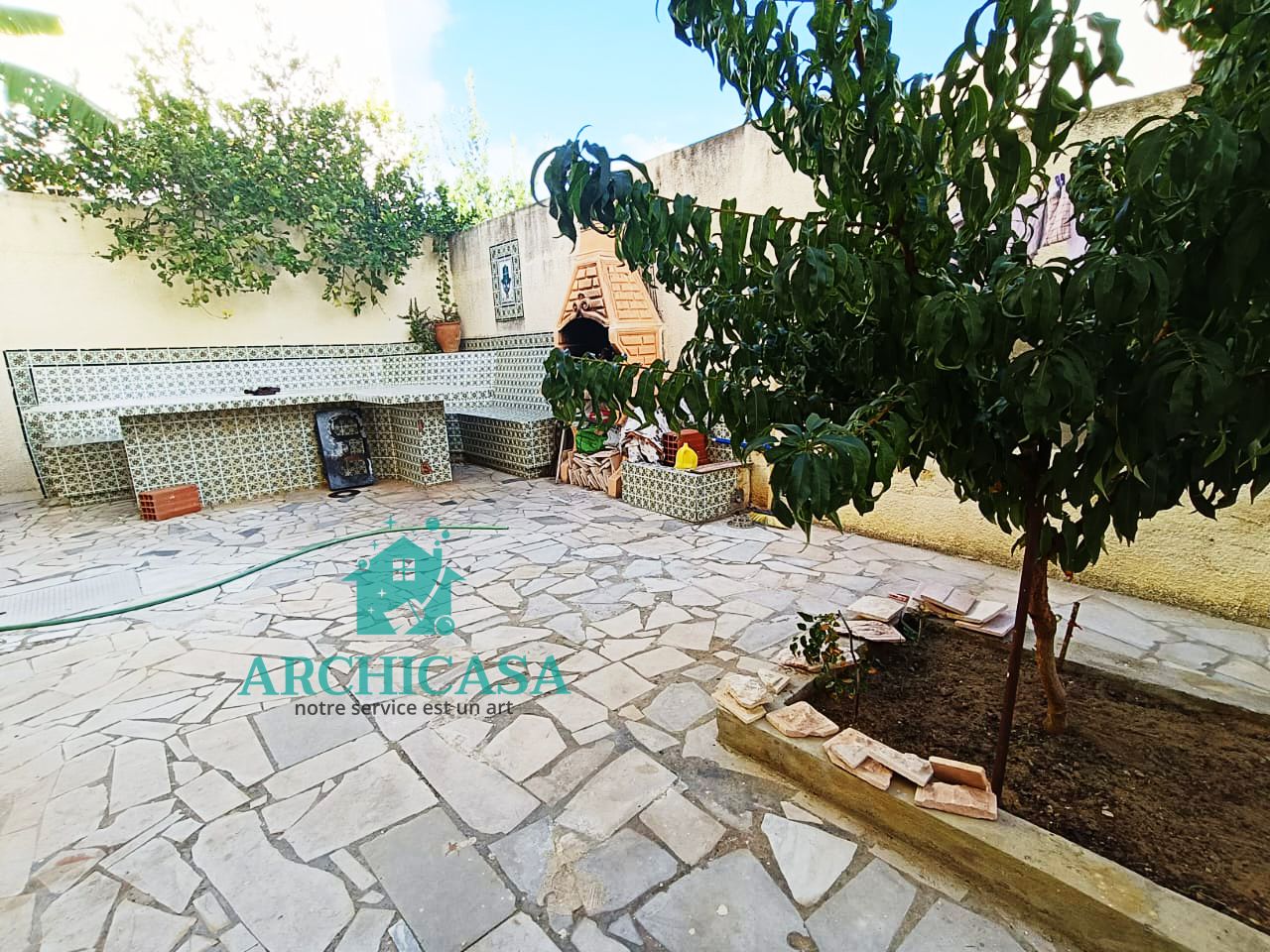 Hammam Chatt&nbsp;Hammam Chatt&nbsp;Vente&nbsp;Maisons&nbsp;Un �tage d'une villa ind�pendant en rdc