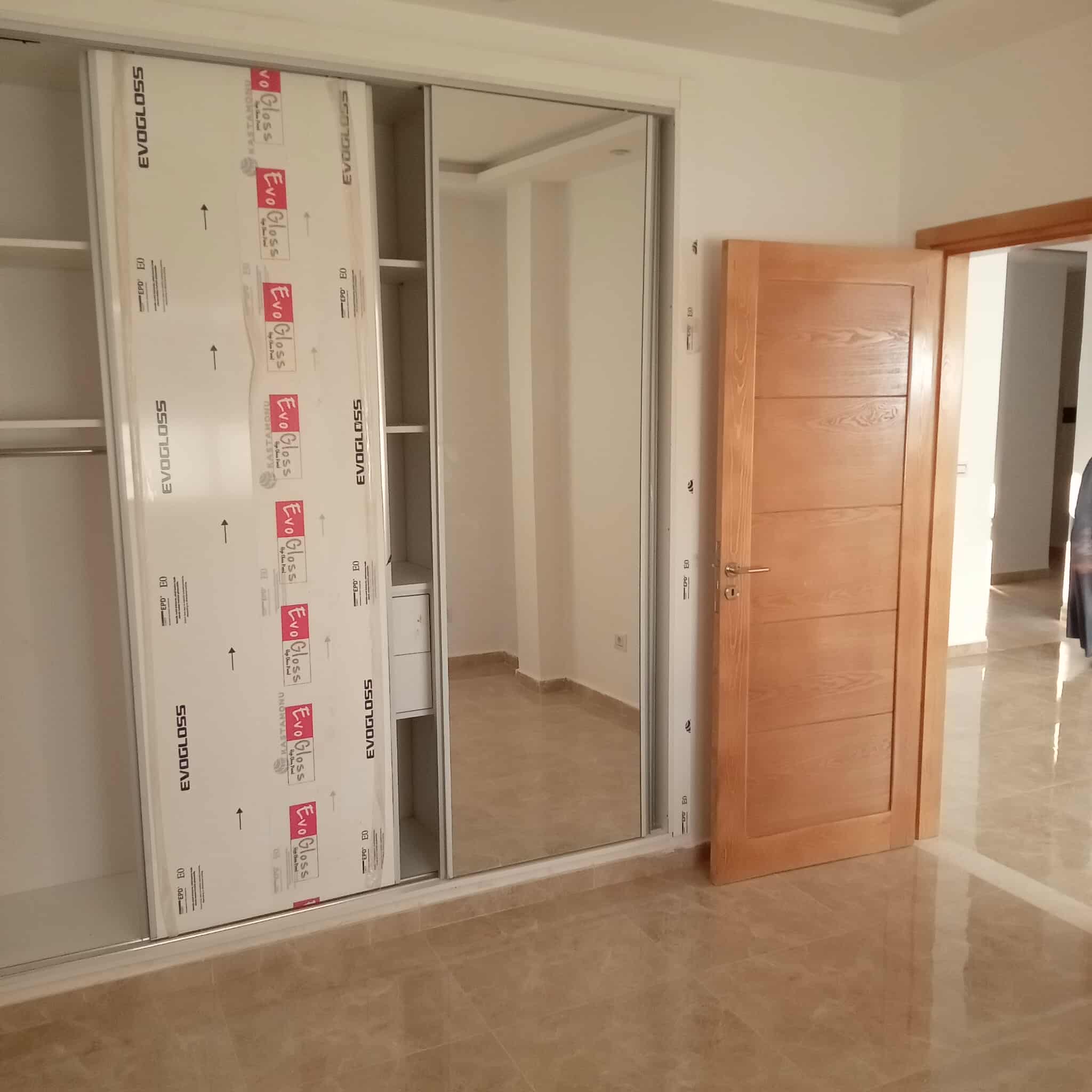 Bizerte Nord Cite De La Sante Location Appart. 3 pices Apt 2 chambres jamais habit