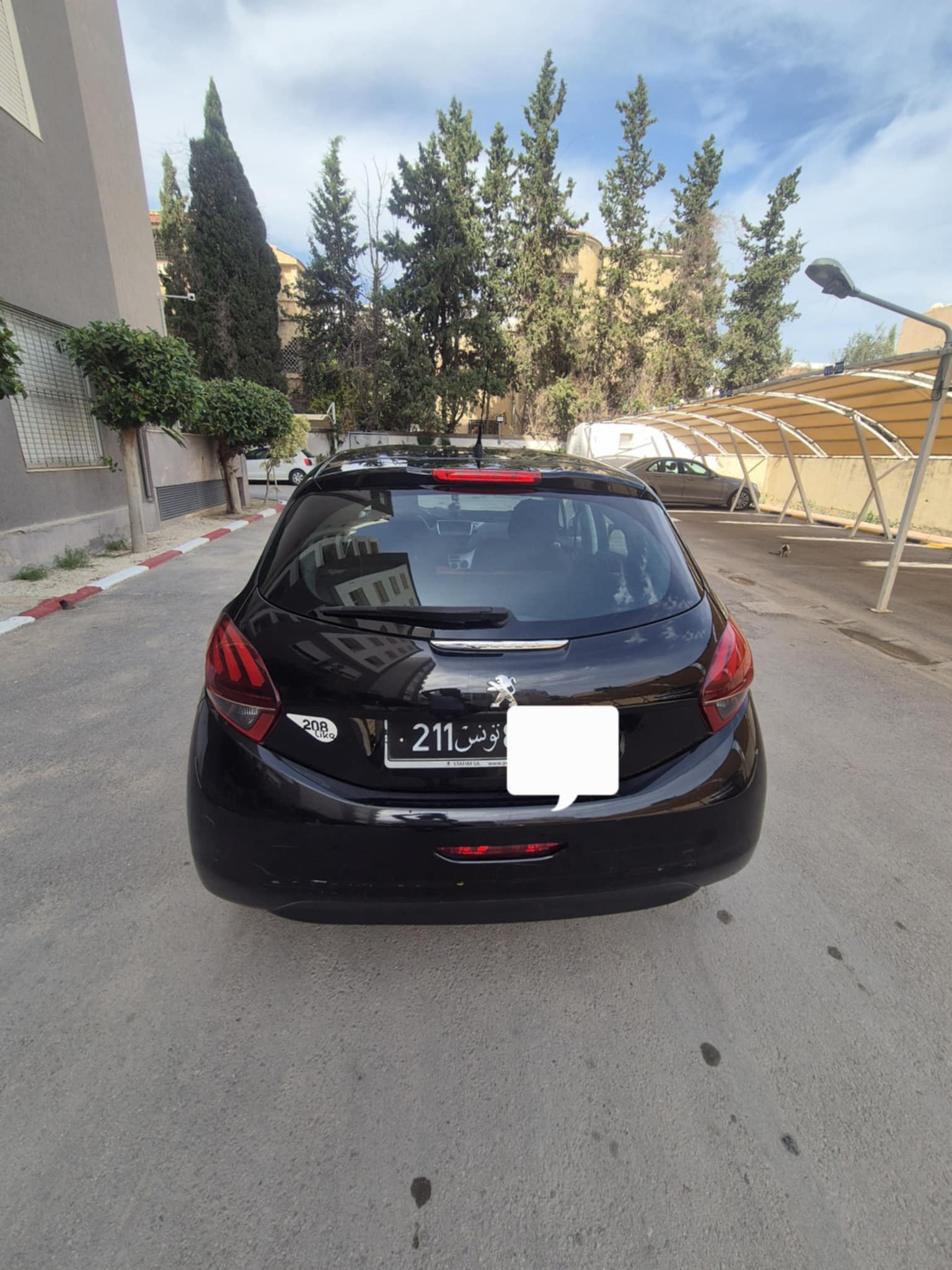 Ariana Ville Cite Ennasr 2 Peugeot 208 Peugeot 208 anne 2019