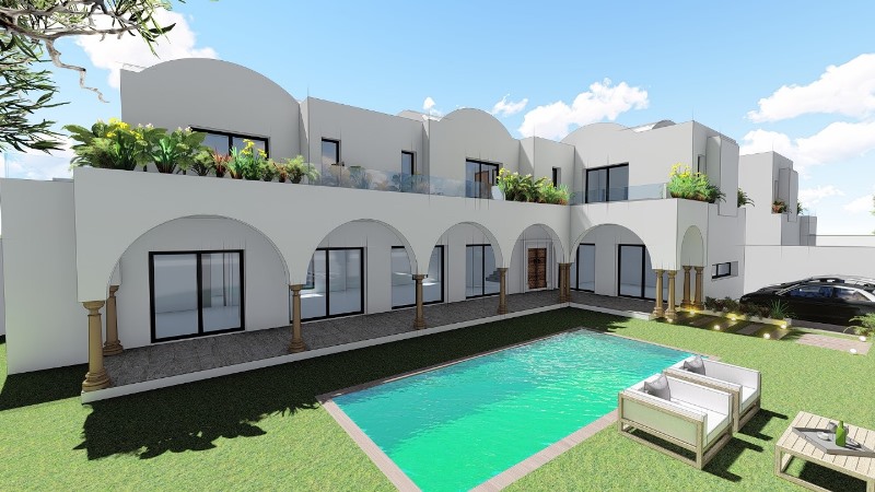 Hammamet&nbsp;Hammamet&nbsp;Vente&nbsp;Maisons&nbsp;V559 villa dorra 3 bassbessia