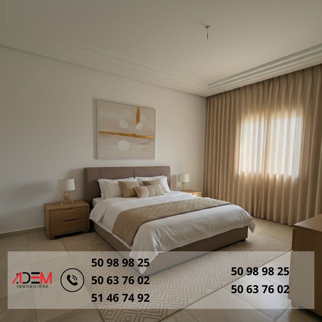Sousse Riadh&nbsp;Sousse Riadh&nbsp;Vente&nbsp;Appart. 2 pi�ces&nbsp;Appartement s2 jamais habit� cit�  riath 5