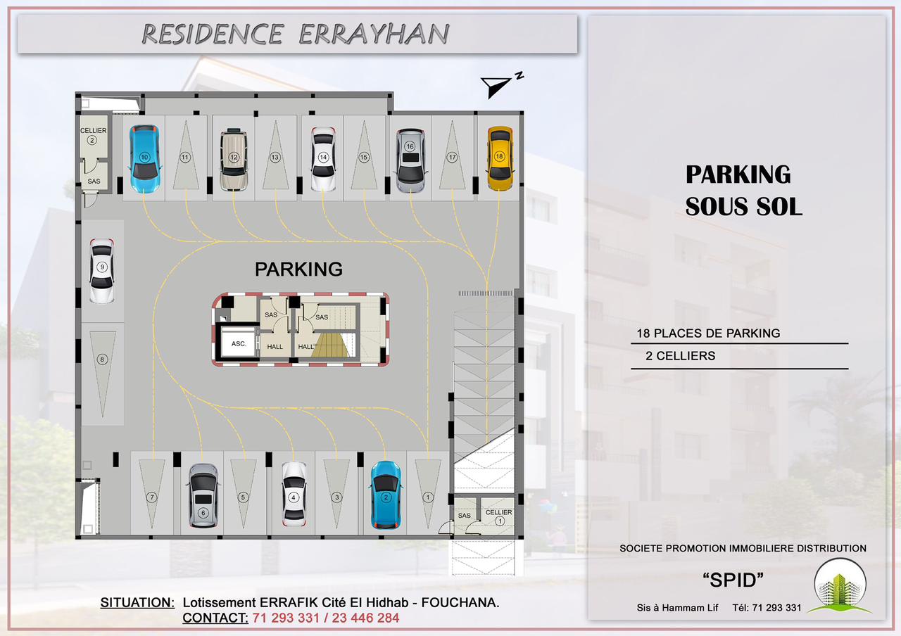 Vente&nbsp;Appart. 3 pi�ces - Tunisie