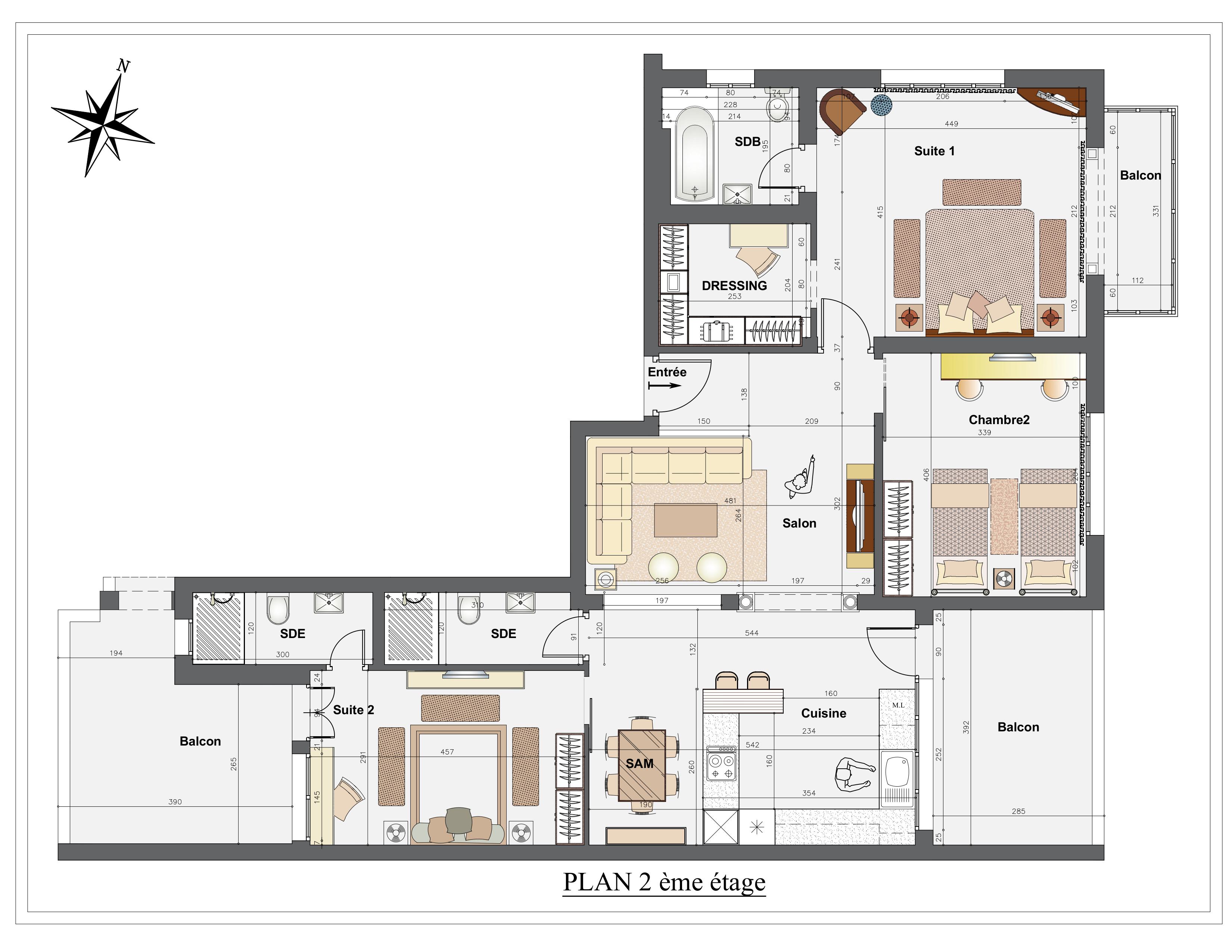 Vente&nbsp;Appart. 3 pi�ces - Tunisie