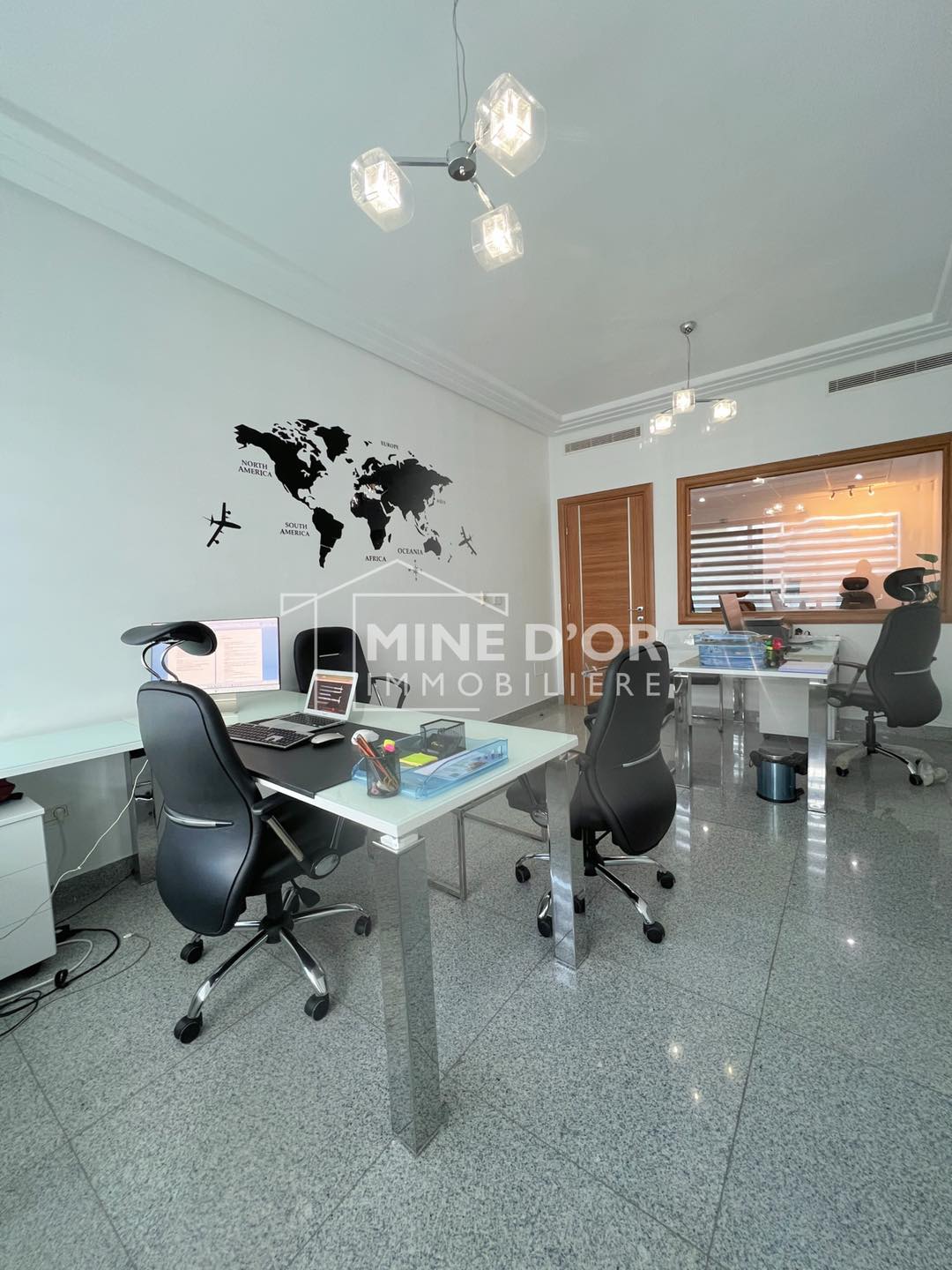 Cite El Khadra&nbsp;Zone urbaine nord&nbsp;Vente&nbsp;Surfaces&nbsp;Av bureau haut standing au centre urbain