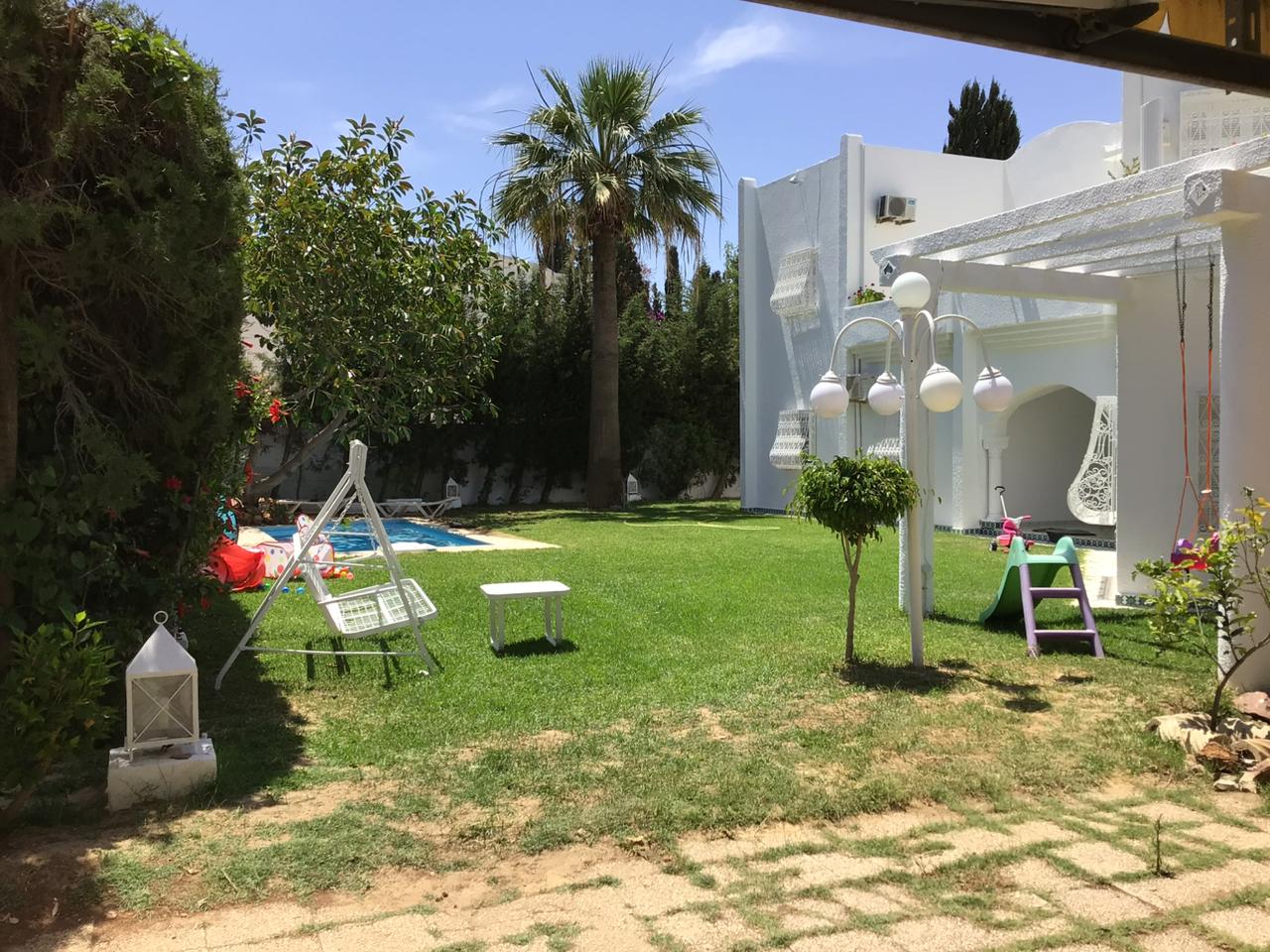 Hammam Sousse&nbsp;El Kantaoui&nbsp;Vente&nbsp;Appart. 2 pi�ces&nbsp;Kantoui calling villa haut stnding jardin piscine