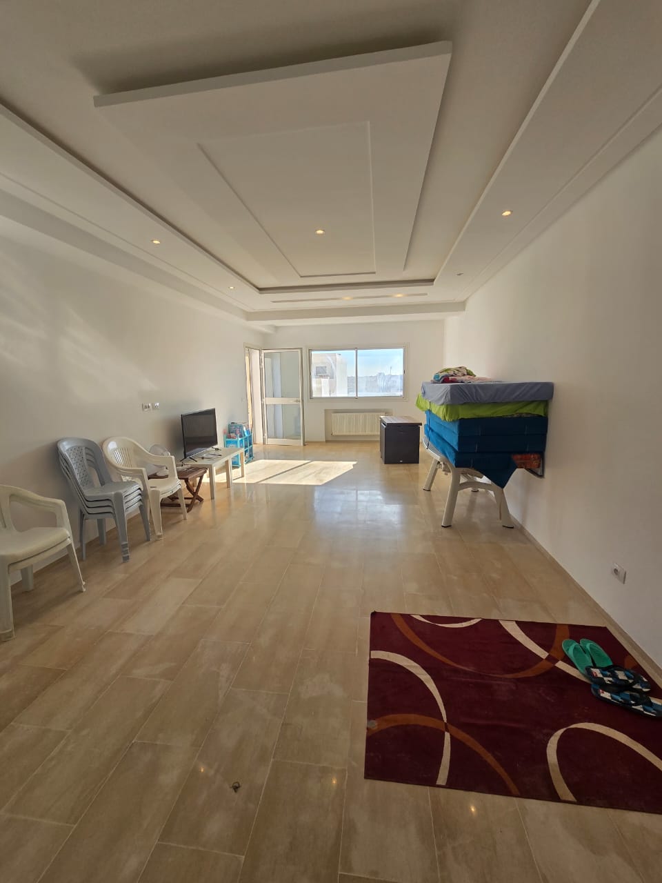 Sousse Jaouhara&nbsp;Sahloul&nbsp;Vente&nbsp;Appart. 2 pi�ces&nbsp;Superbe s3 de 170 m avec place parking � sahloul 4