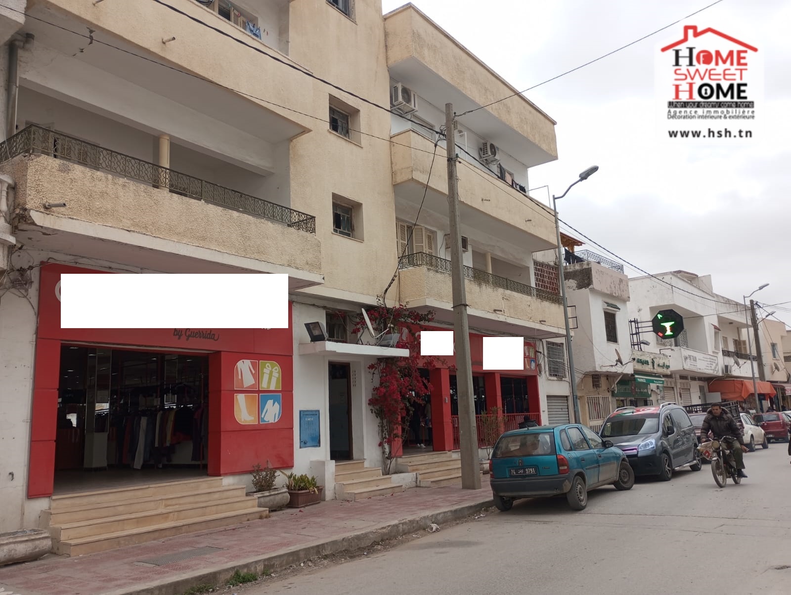 Beja Nord&nbsp;Beja&nbsp;Vente&nbsp;Appart. 5 pi�ces+&nbsp;Immeuble ayat � b�ja centre