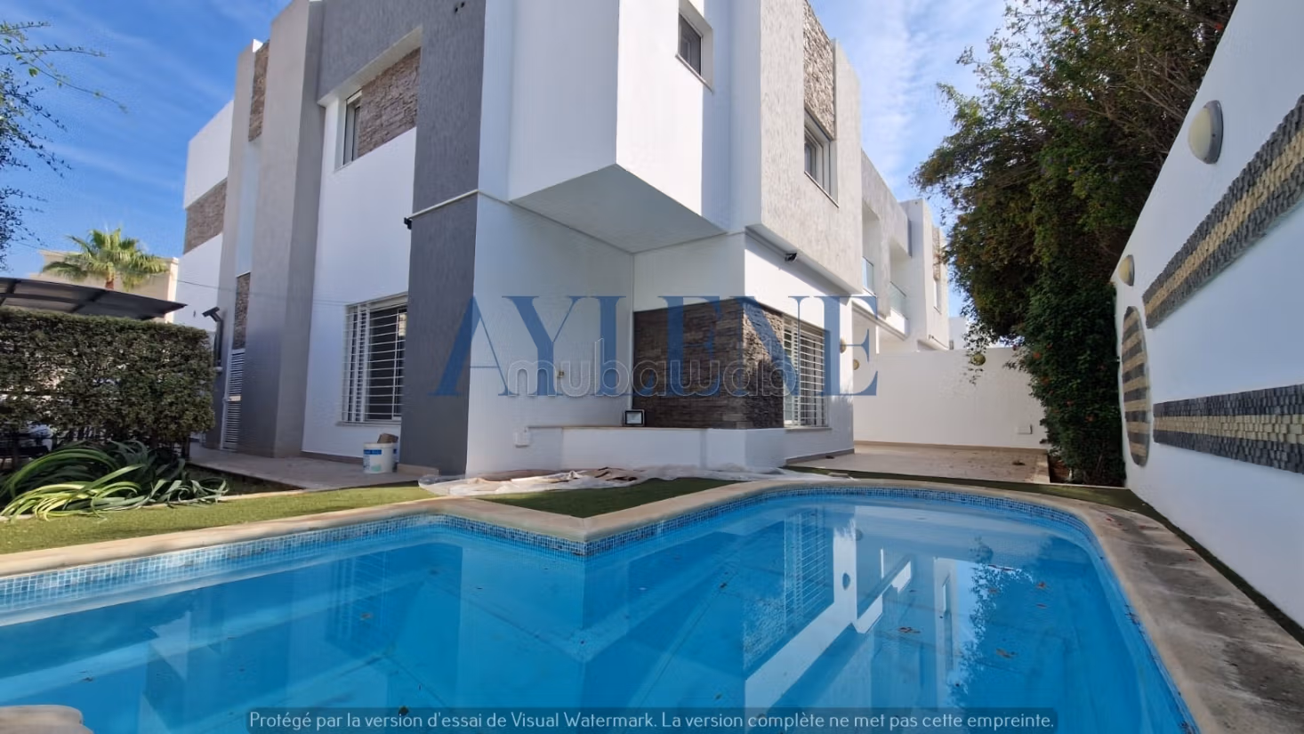 La Marsa&nbsp;Marsa Safsaf&nbsp;Location&nbsp;Maisons&nbsp;Villa avec piscine � la marsa