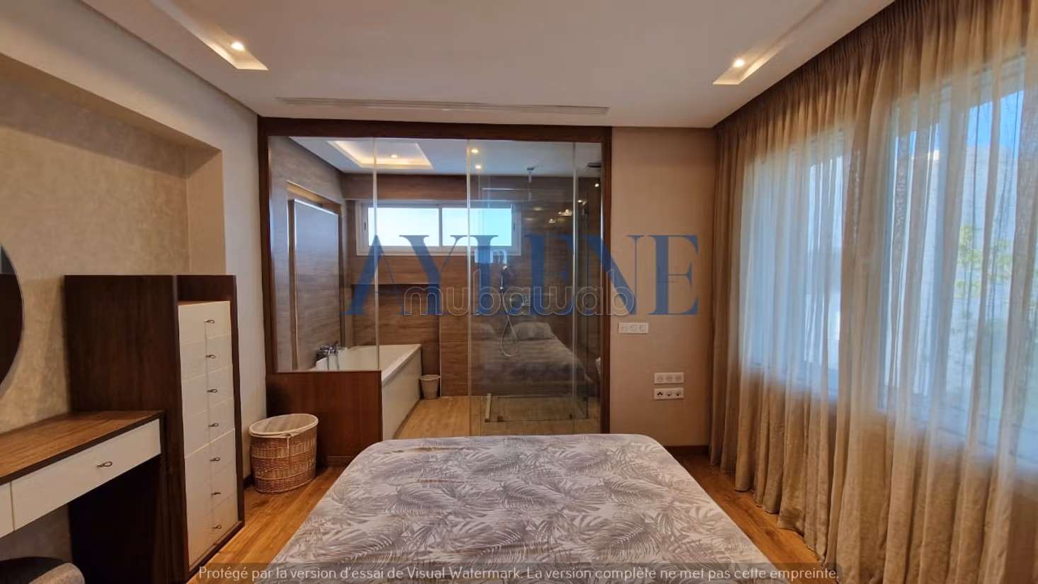 La Marsa&nbsp;Berge Du Lac&nbsp;Location&nbsp;Maisons&nbsp;Une magnifique villa s3 meubl� avec jardin