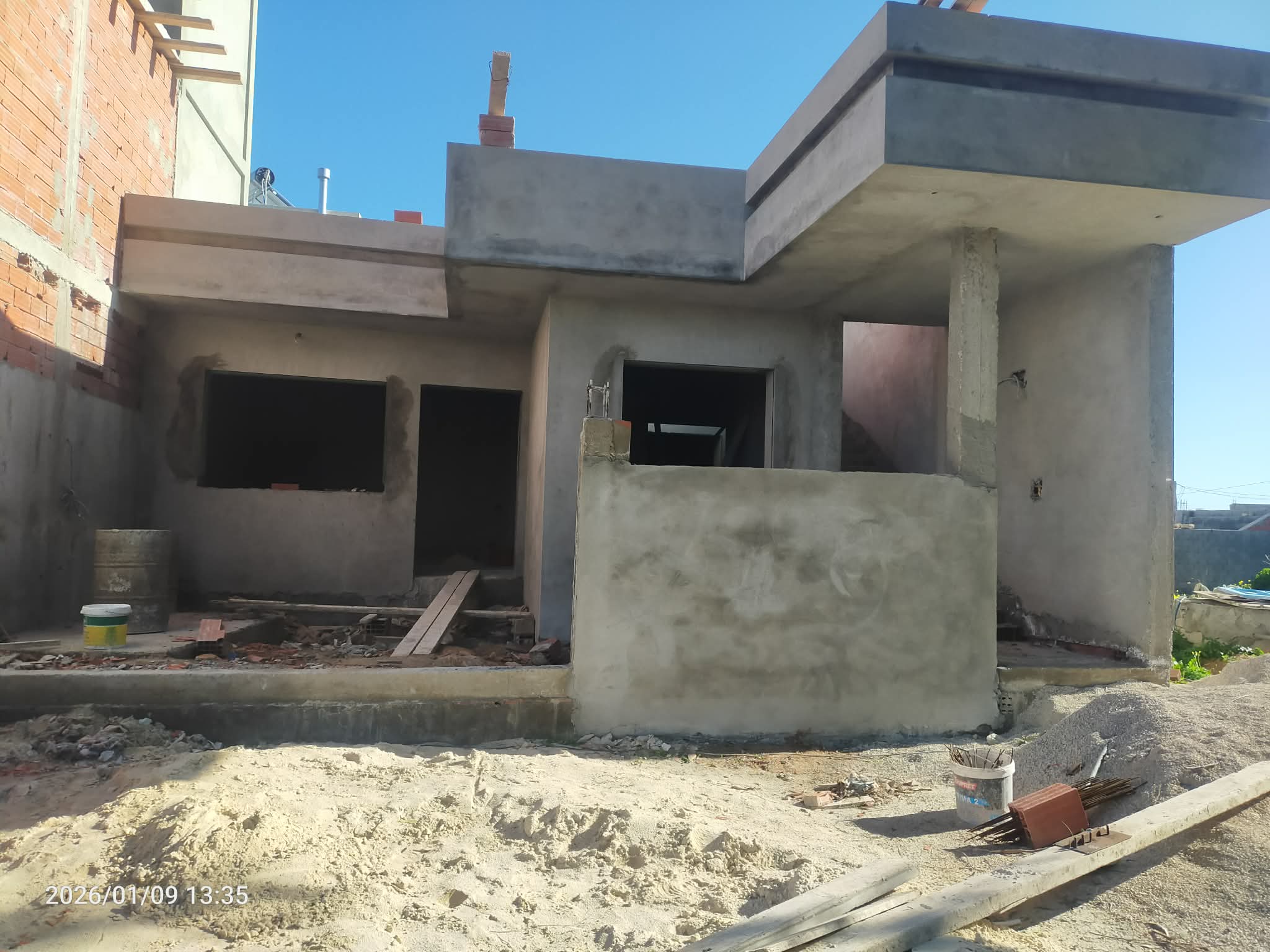 El Haouaria&nbsp;Cite Touristique&nbsp;Vente&nbsp;Appart. 3 pi�ces&nbsp;Maison a la plage cl� en main