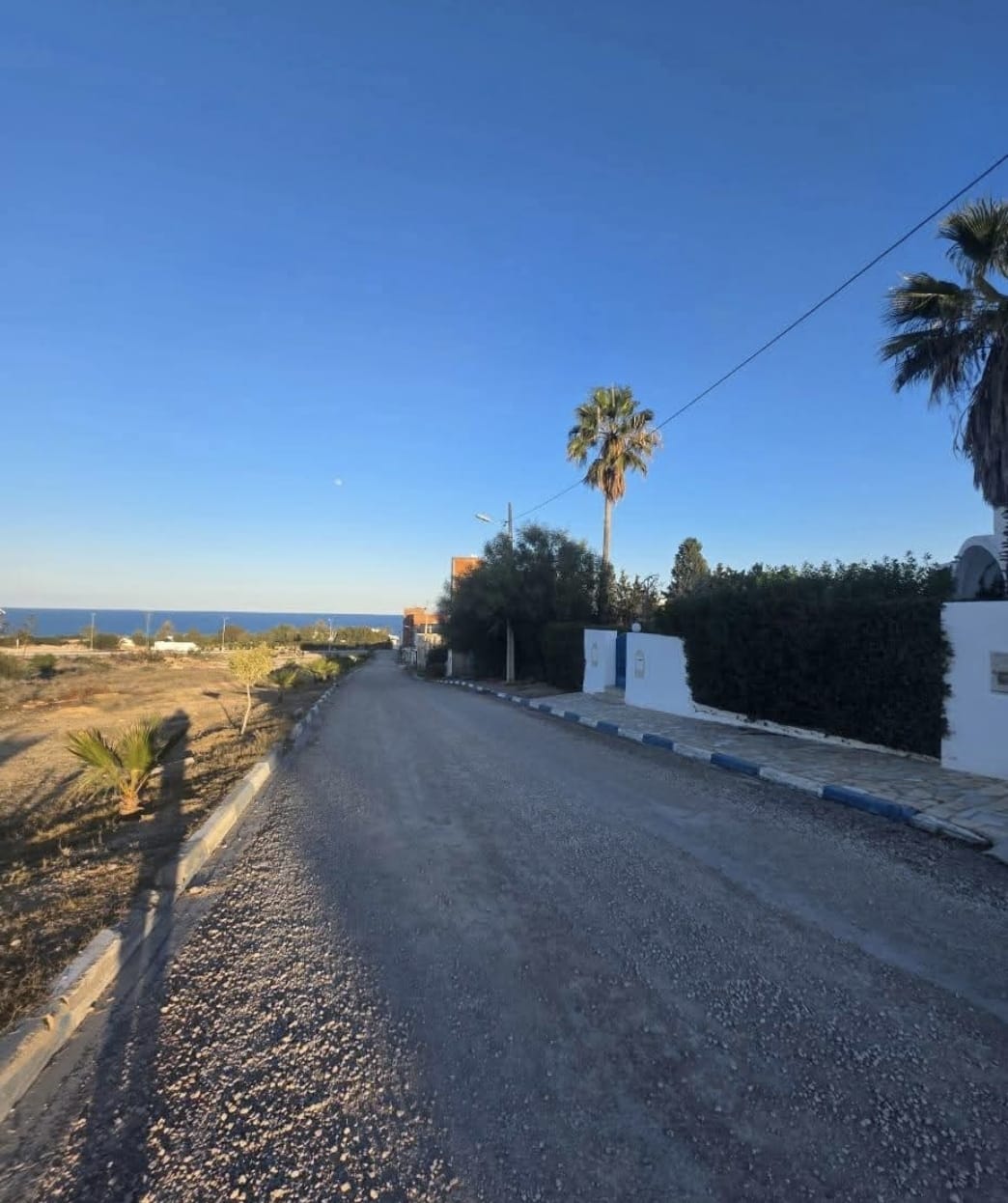 Akouda&nbsp;Chatt Meriem&nbsp;Vente&nbsp;Surfaces&nbsp;Manifique terrain 500 m et 600m � chatt mariem