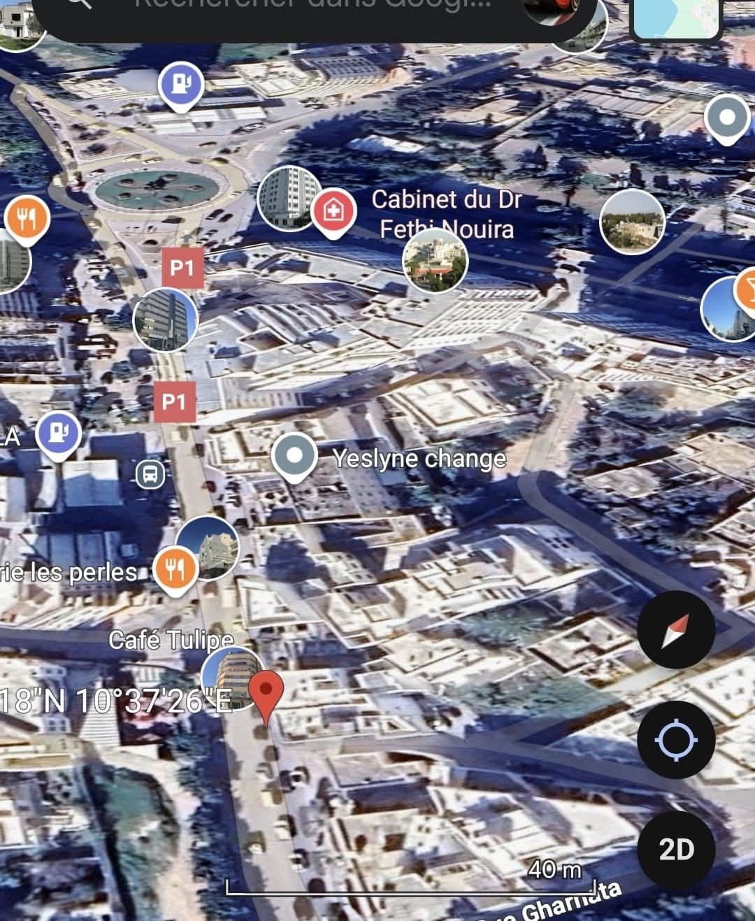 Sousse Jaouhara&nbsp;Sousse Khezama&nbsp;Vente&nbsp;Surfaces&nbsp;Un terrain r4 � sousse khezema caf� tulipe