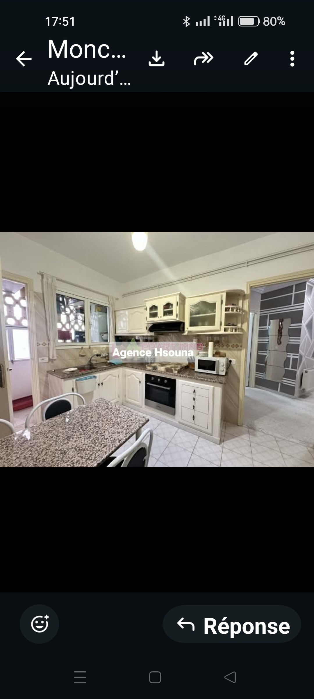 Hammam Chatt&nbsp;Hammam Chatt&nbsp;Vente&nbsp;Appart. 3 pi�ces&nbsp;Gps appart s2 h standing