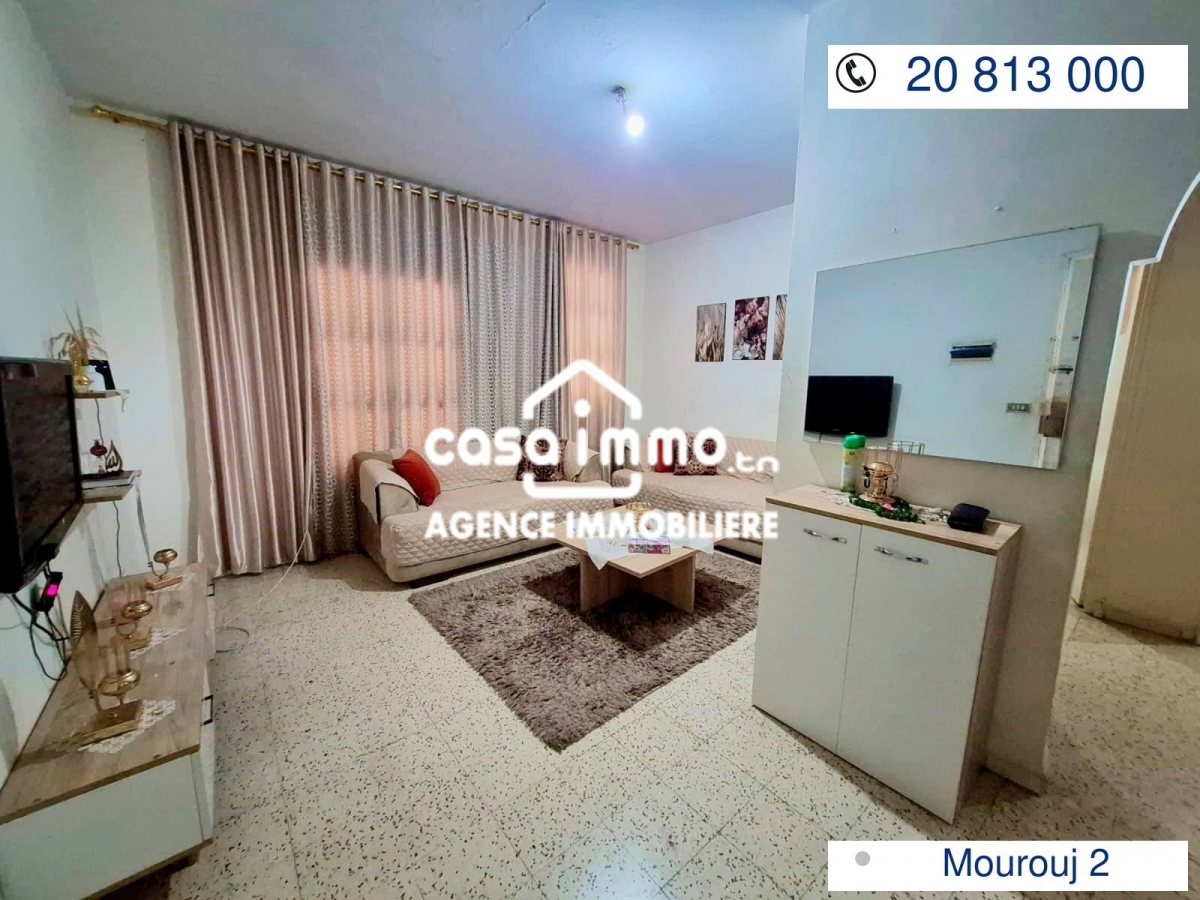 El Mourouj&nbsp;El Mourouj&nbsp;Vente&nbsp;Appart. 2 pi�ces&nbsp;S2 � mourouj 2