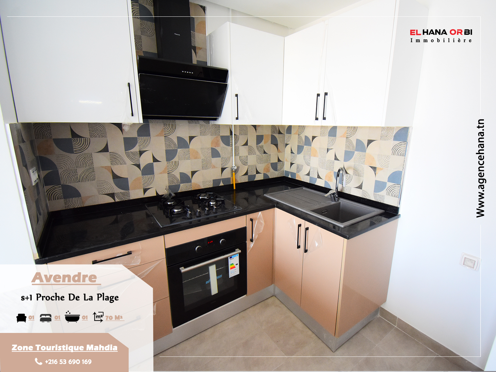 Mahdia&nbsp;Mahdia&nbsp;Vente&nbsp;Appart. 2 pi�ces&nbsp;S1 luxe et directement promoteur � mahdia