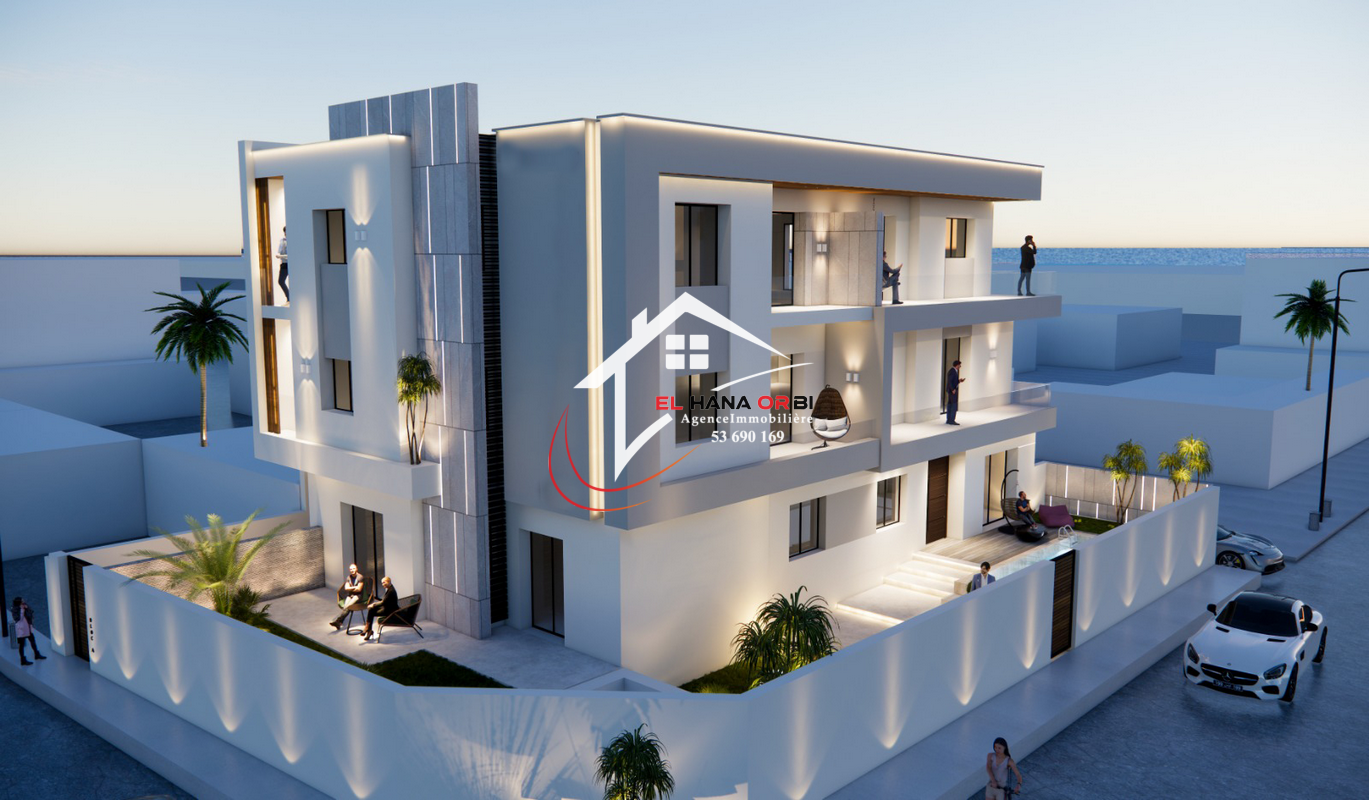 Mahdia&nbsp;Mahdia&nbsp;Vente&nbsp;Appart. 3 pi�ces&nbsp;Un nouveau projet � zone touristique mahdia