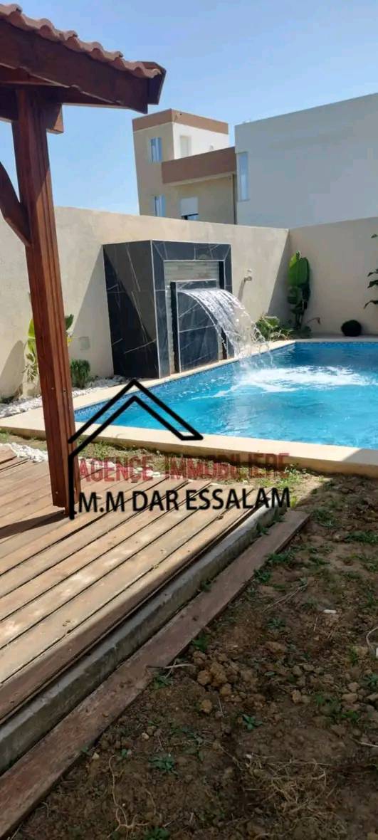 Kelibia&nbsp;Dar Allouche&nbsp;Vente&nbsp;Maisons&nbsp;Villa avec un piscine pr�s de la plage
