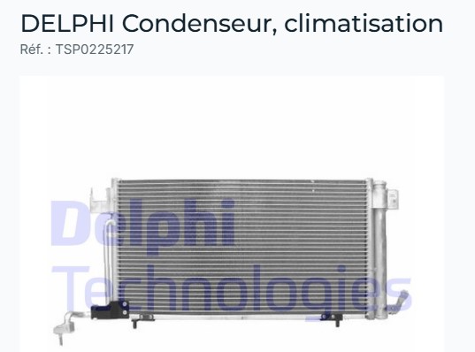 La Marsa&nbsp;Berge Du Lac&nbsp;Pi�ces D�tach�es&nbsp;Refroidissement&nbsp;Condenseur climatisation peugeot 306 xsara