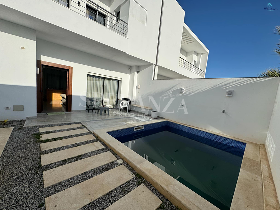 Hammamet&nbsp;Hammamet&nbsp;Vente&nbsp;Appart. 4 pi�ces&nbsp;Duplex koukou