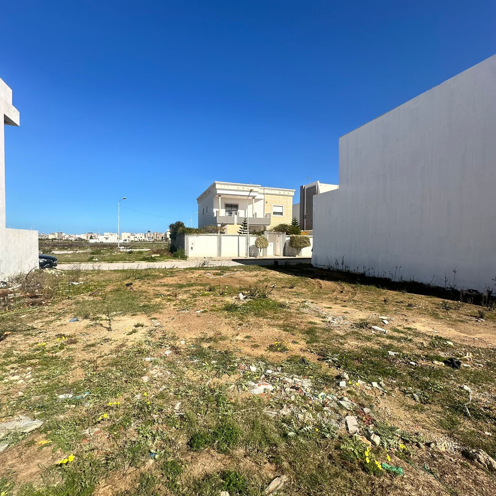 Hammam Chatt&nbsp;Borj Cedria&nbsp;Terrain&nbsp;Terrain nu&nbsp;Av terrain 375 m2