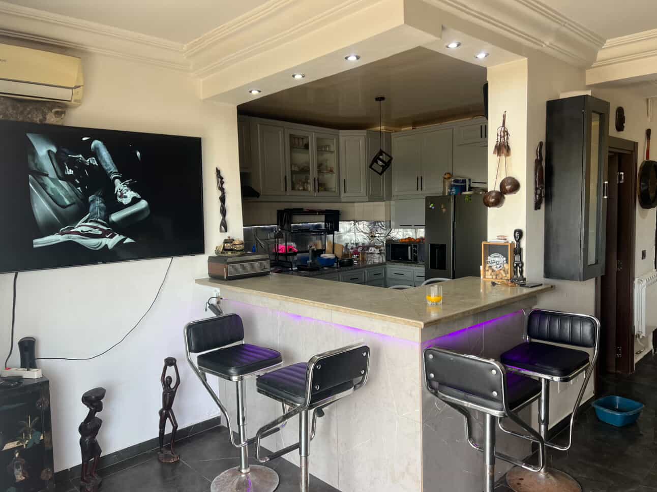 La Soukra&nbsp;Cite Hedi Nouira&nbsp;Vente&nbsp;Appart. 2 pi�ces&nbsp;Appartement s 2 haut standing