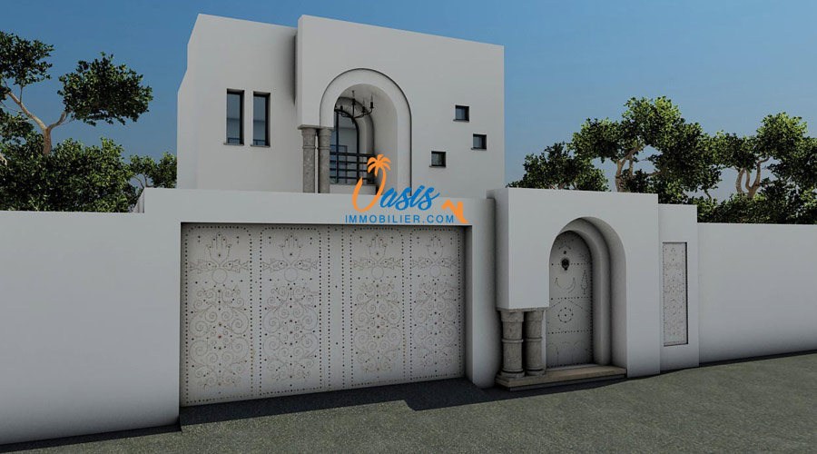 Hammamet&nbsp;Hammamet&nbsp;Vente&nbsp;Appart. 4 pi�ces&nbsp;Villa neuve s3 avec piscine � hammamet