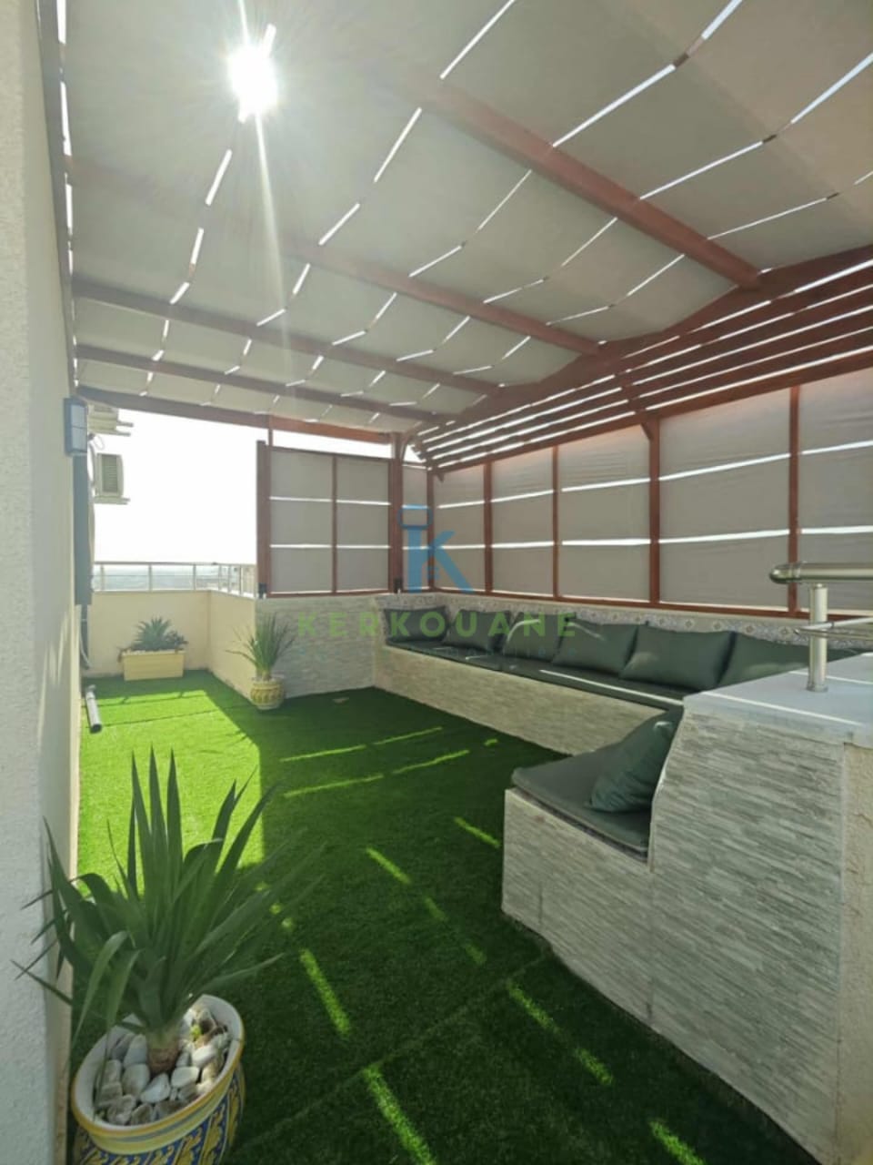 Hammam El Ghezaz&nbsp;Ezzahra&nbsp;Vente&nbsp;Appart. 3 pi�ces&nbsp;Appartement vue de mer ezzahra hammem ghezez