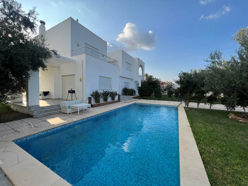 Hammamet&nbsp;Hammamet&nbsp;Vente&nbsp;Maisons&nbsp;V412 villa majorelle sud elmonchar t