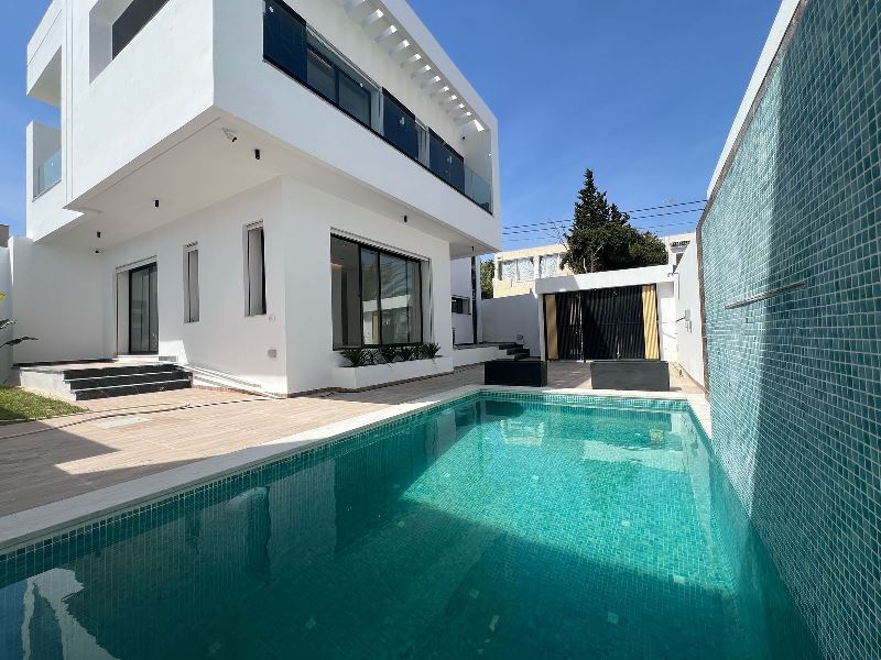 Hammamet&nbsp;Hammamet&nbsp;Vente&nbsp;Maisons&nbsp;V536 villa suisse 2 hammamet nord yu