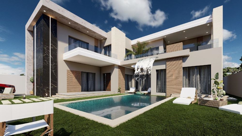 Hammamet&nbsp;Hammamet&nbsp;Vente&nbsp;Maisons&nbsp;V609 villa evasion el bessbessia