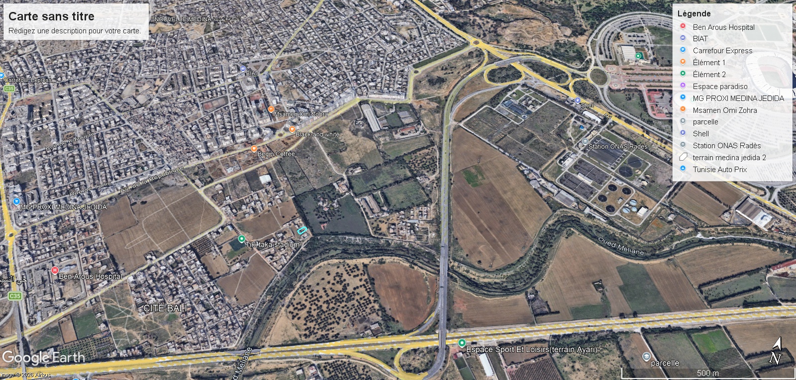 Vente&nbsp;Surfaces - Tunisie