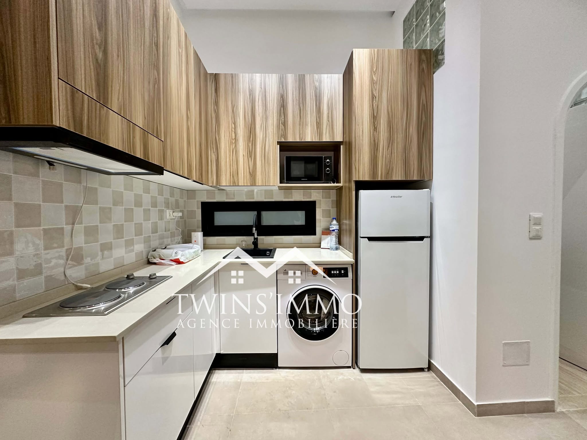 La Marsa&nbsp;Marsa Ennassim&nbsp;Location&nbsp;Appart. 1 pi�ce&nbsp;Appartement s1 meubl� � marsa ville