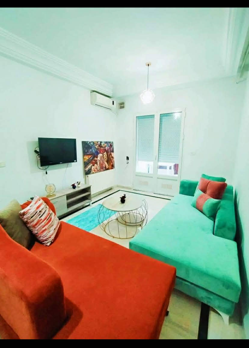 La Marsa&nbsp;El Aouina&nbsp;Vente&nbsp;Appart. 1 pi�ce&nbsp;S plus 1 meublee avec balcon