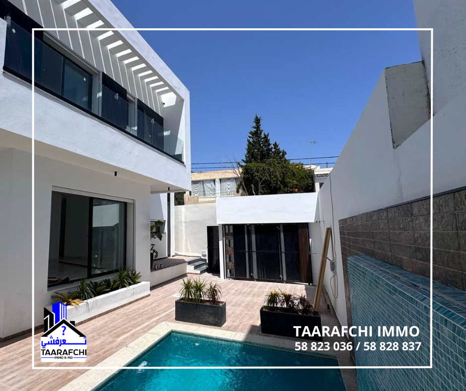 Hammamet&nbsp;Hammamet&nbsp;Vente&nbsp;Appart. 4 pi�ces&nbsp;Villa nouvellement construite