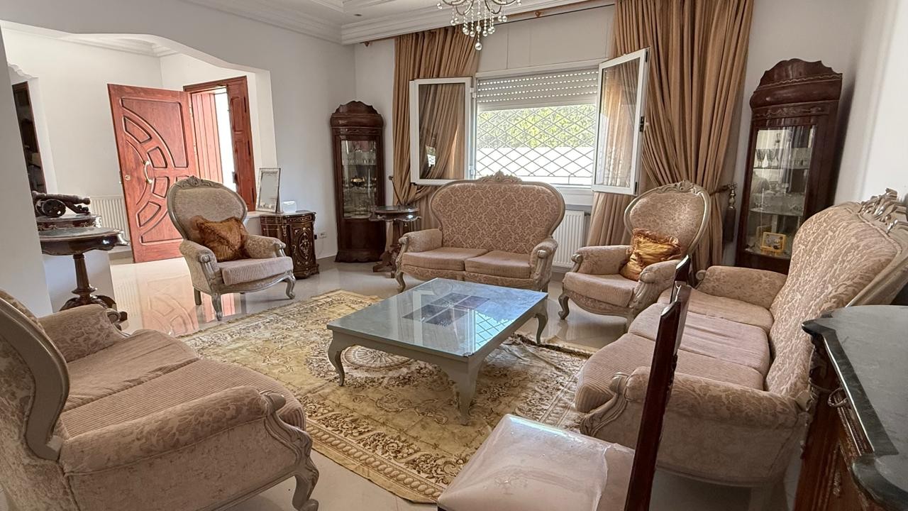 Raoued&nbsp;Cite El Ghazala 1&nbsp;Vente&nbsp;Maisons&nbsp;Villa de plain pied a cite sahafa ghazela