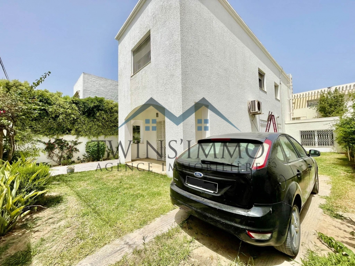 La Marsa&nbsp;Marsa Erriadh&nbsp;Vente&nbsp;Maisons&nbsp;Belle villa en s5 � la marsa