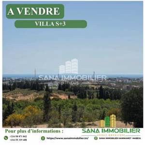 Hammamet&nbsp;Hammamet&nbsp;Vente&nbsp;Maisons&nbsp;A  villa s3 ref515a