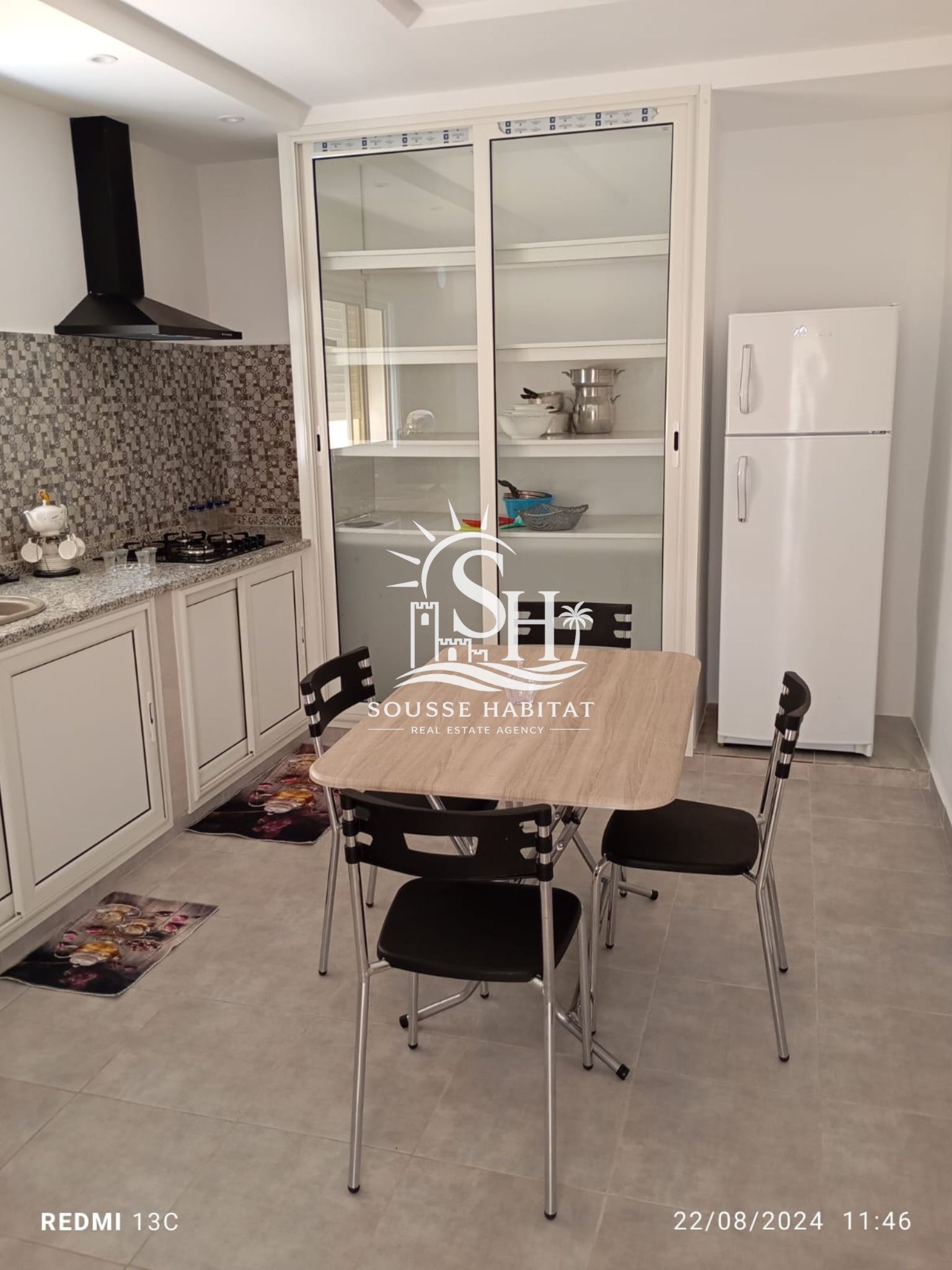 Hammam Sousse&nbsp;Hammam Sousse&nbsp;Location&nbsp;Appart. 2 pi�ces&nbsp;Un s2 bien meuble