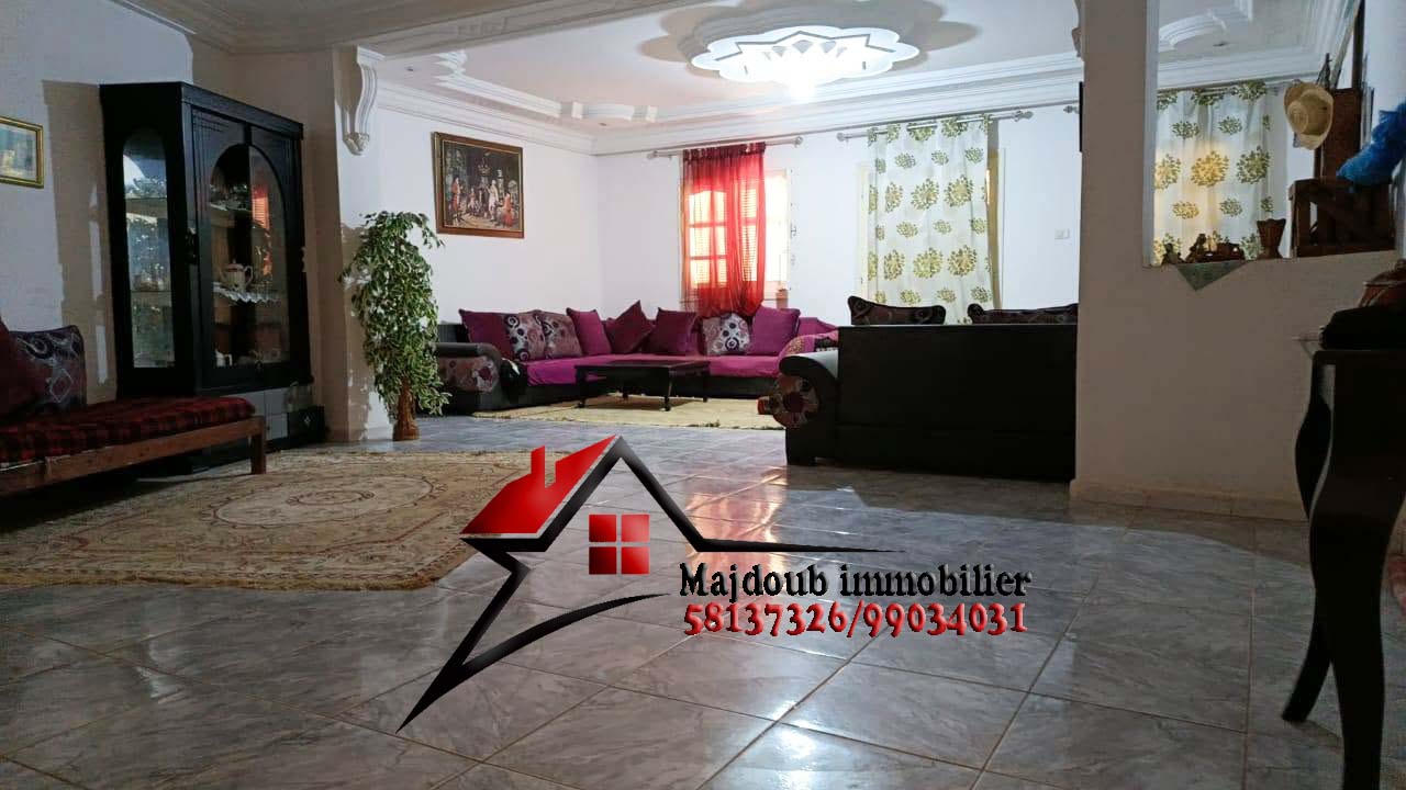 Sousse Riadh&nbsp;Zaouiet Sousse&nbsp;Vente&nbsp;Appart. 3 pi�ces&nbsp;Etqge villa fait le coin