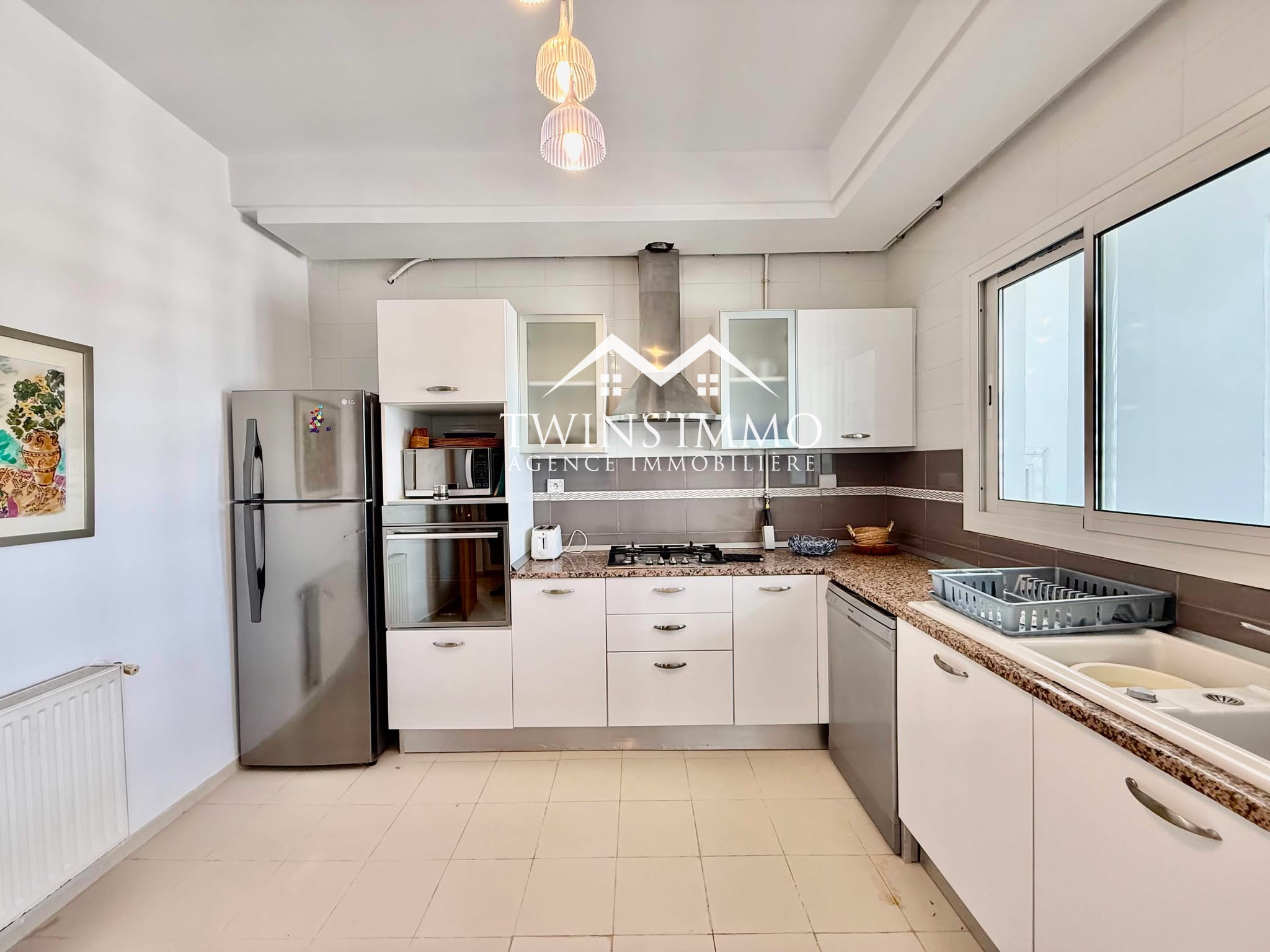 La Marsa&nbsp;Marsa Safsaf&nbsp;Location&nbsp;Maisons&nbsp;Appartement s4 meubl� � la marsa plage