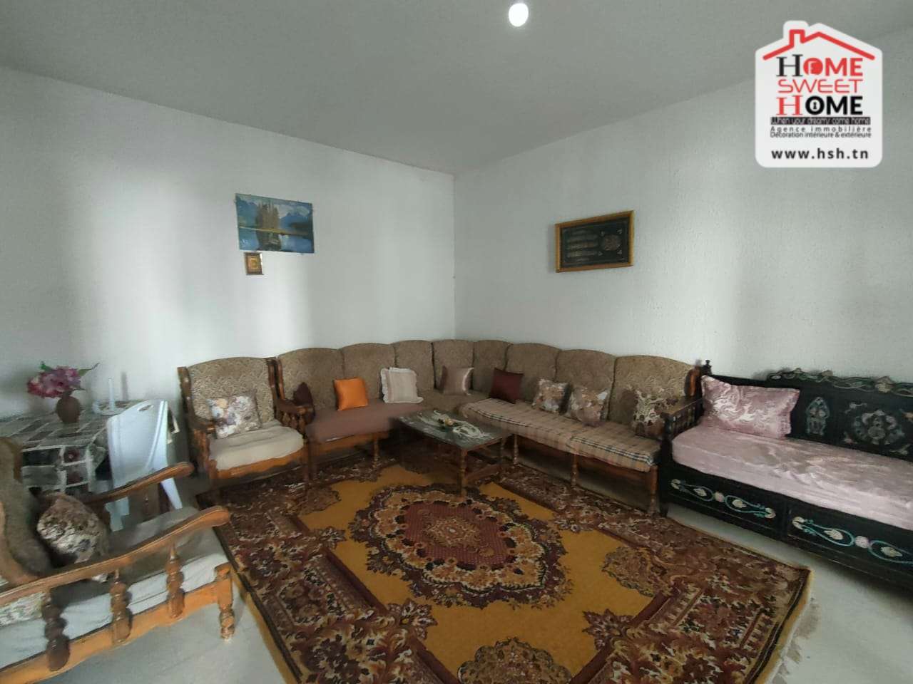Bou Mhel El Bassatine&nbsp;Bou Mhel&nbsp;Vente&nbsp;Appart. 5 pi�ces+&nbsp;Immeuble noisette � cit� essalem boumhal