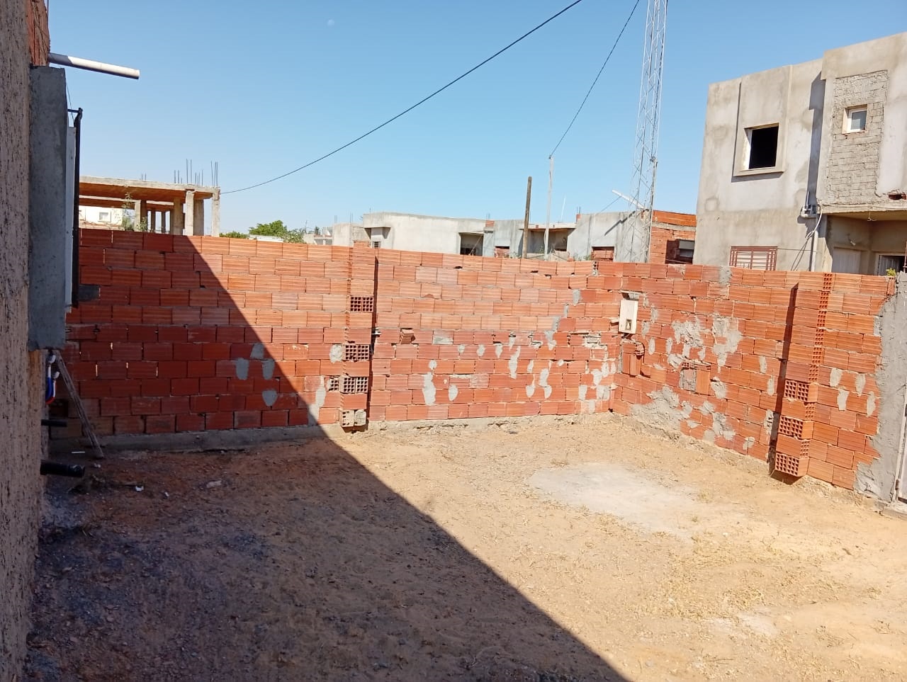 Sfax Sud&nbsp;El Aouabed&nbsp;Vente&nbsp;Maisons&nbsp;Maison non achevee a route de gremda el aoubed