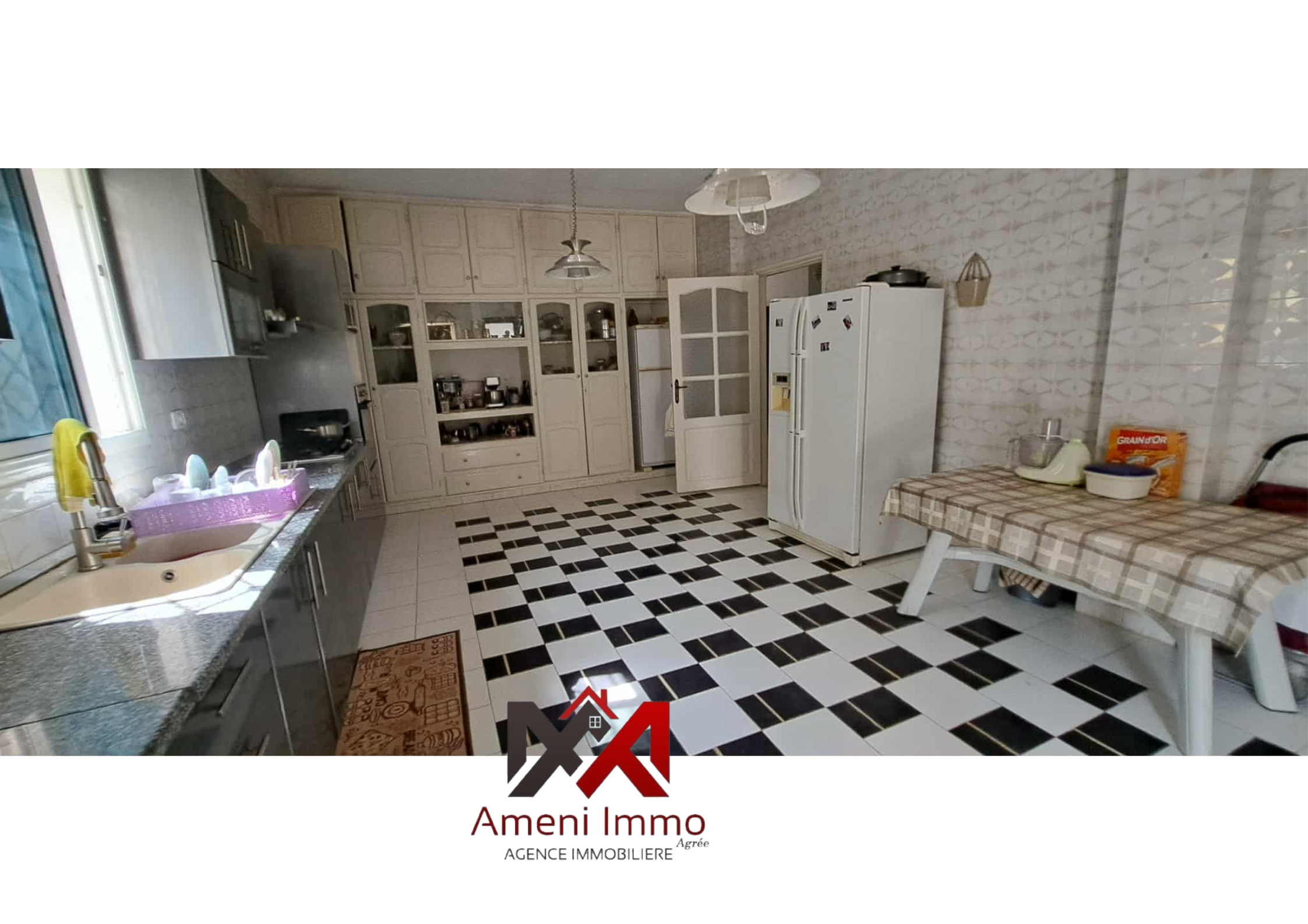 Mornag&nbsp;Mornag&nbsp;Vente&nbsp;Maisons&nbsp;Villa s3 avec jardin autour � mornag