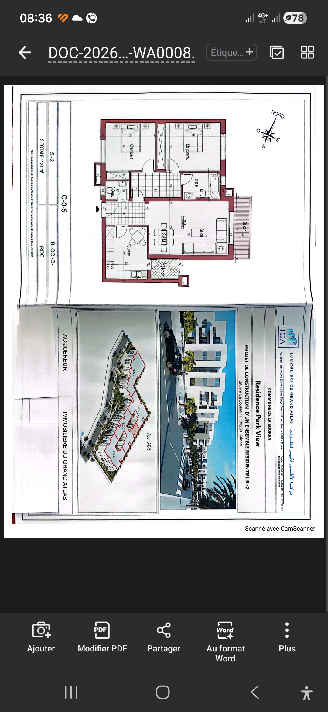 Vente&nbsp;Appart. 3 pi�ces - Tunisie