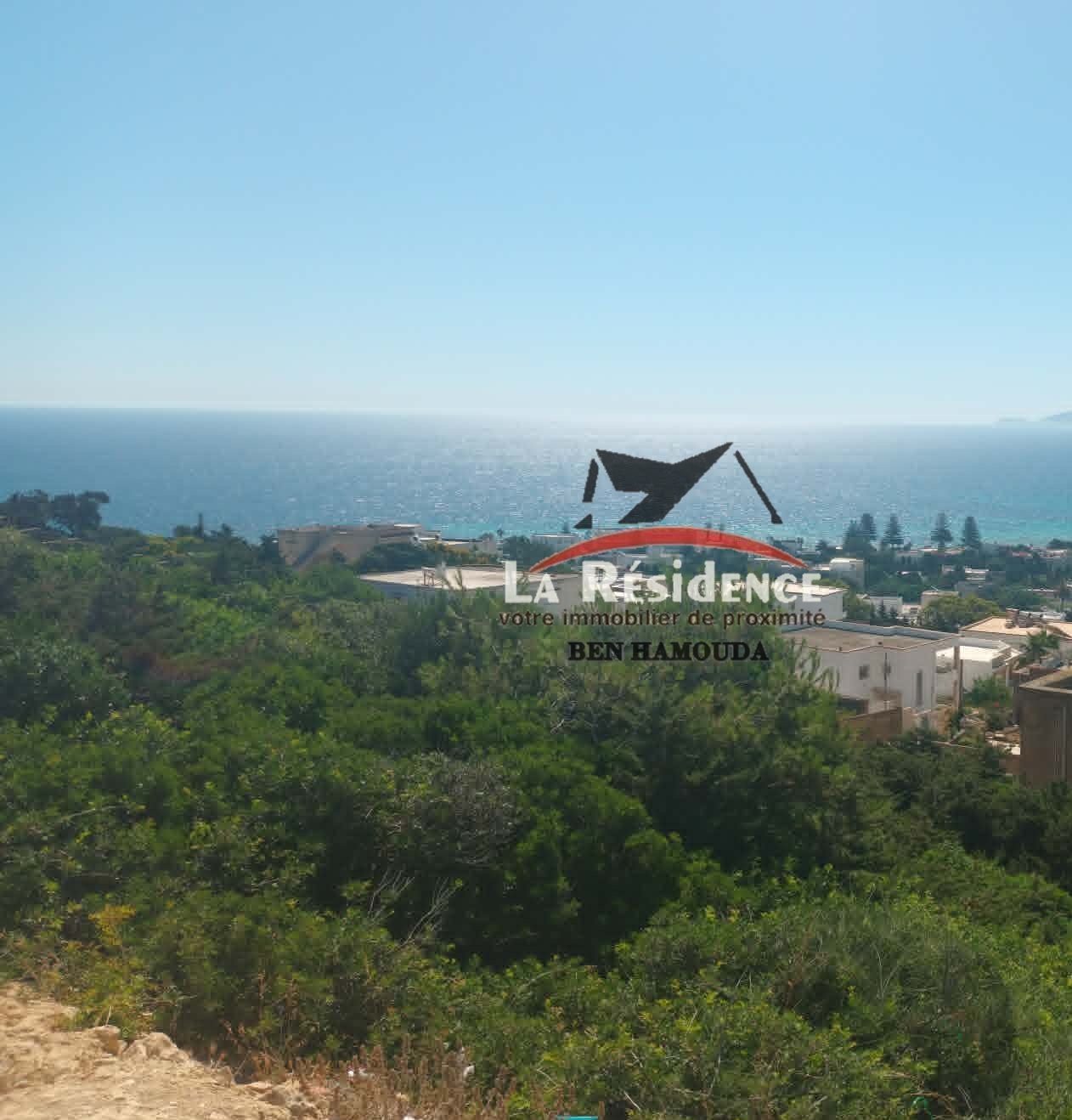 Bizerte Nord&nbsp;Bizerte&nbsp;Vente&nbsp;Surfaces&nbsp;Un terrain titr� � corniche b izerte